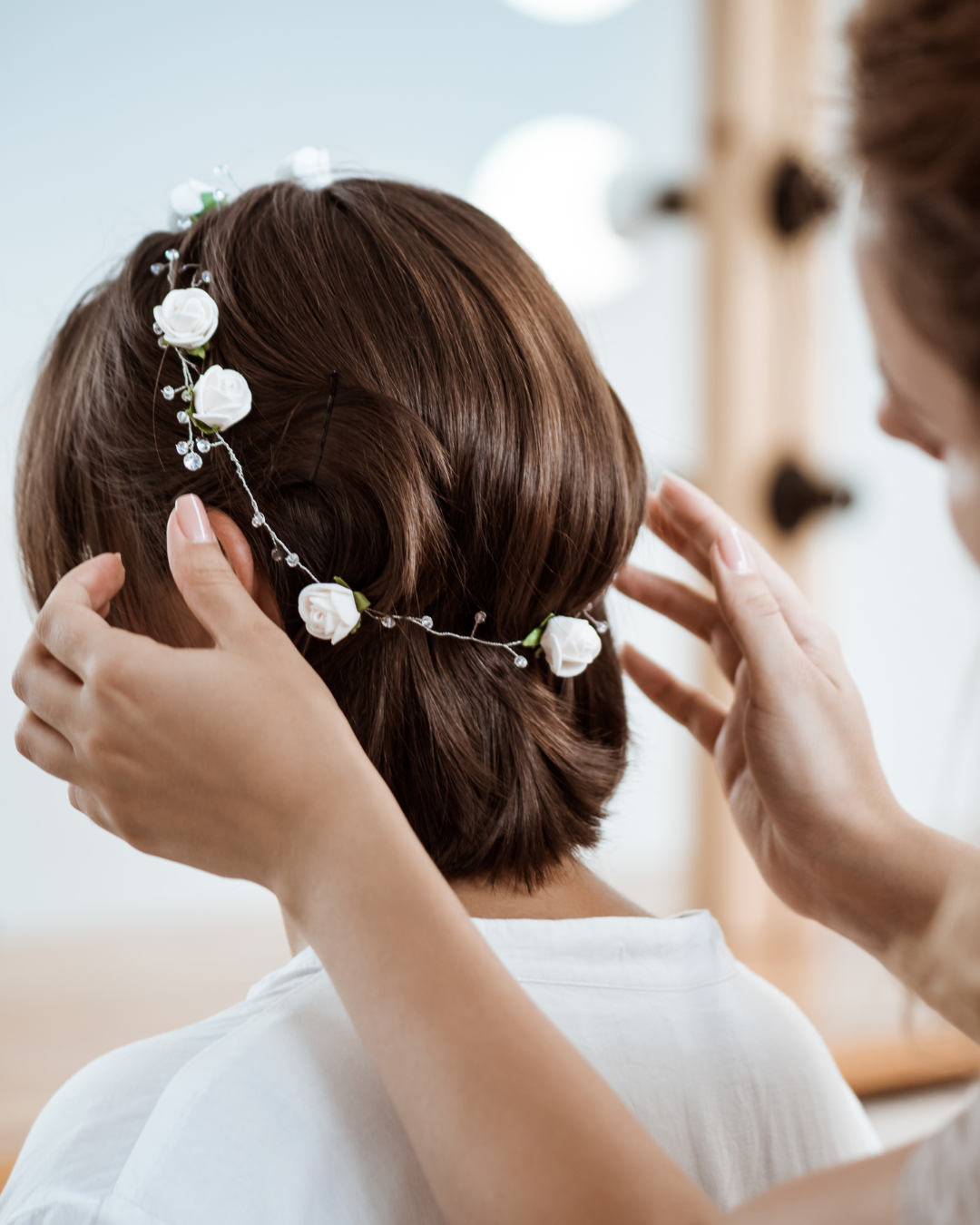 Peinado de Primera Comunión